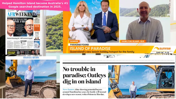 Hamilton Island coverage collage