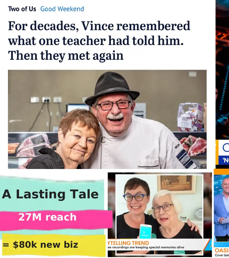A Lasting Tale coverage collage