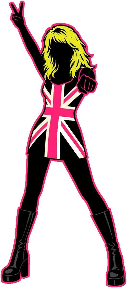 Illustration of Niki Waldegrave making a peace sign